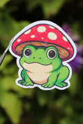 Peter der Frosch - Sticker/Magnetisches Lesezeichen 🐸