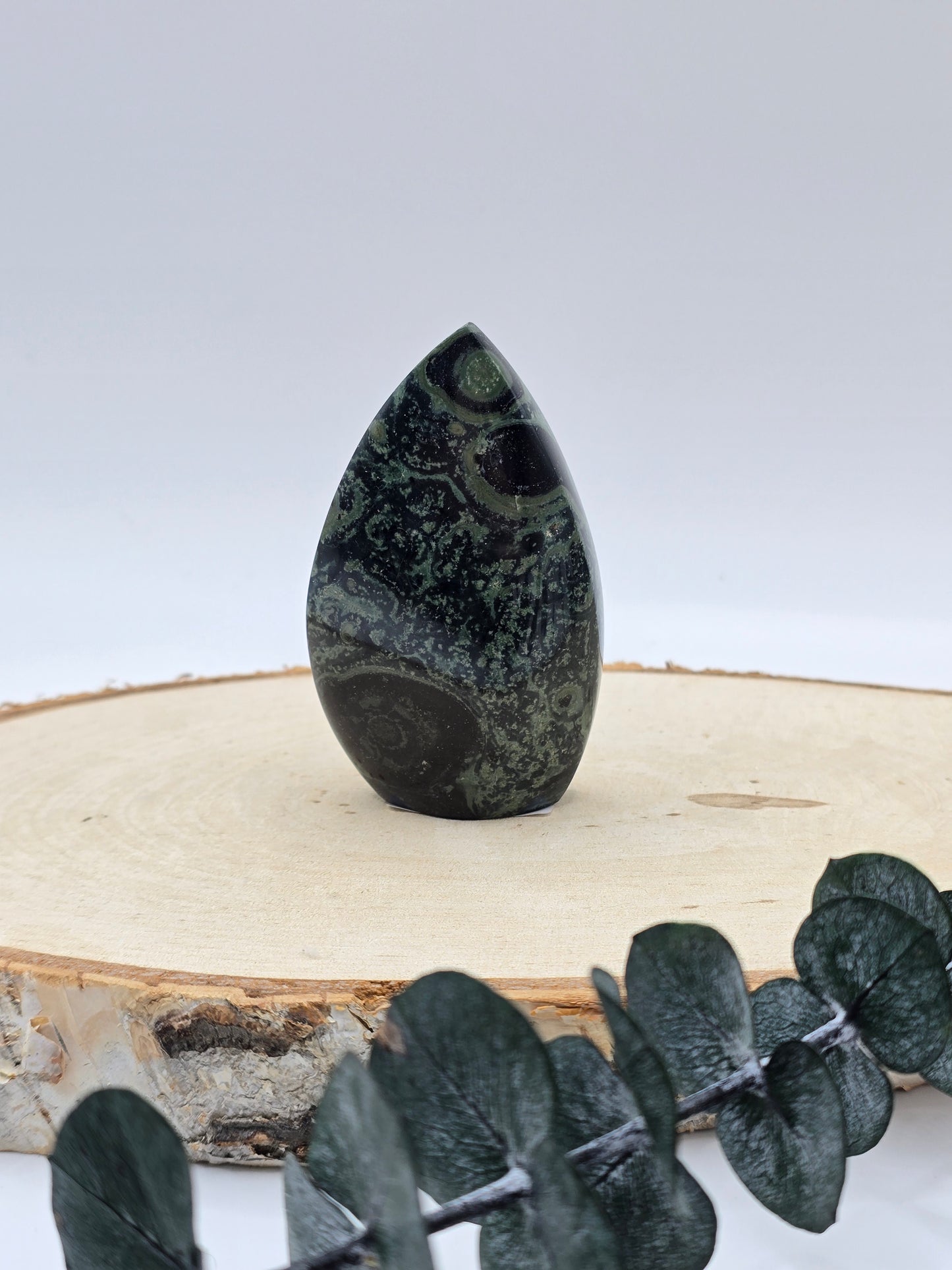 Kambaba Jaspis/Eldarit Freiform 💚 KC11