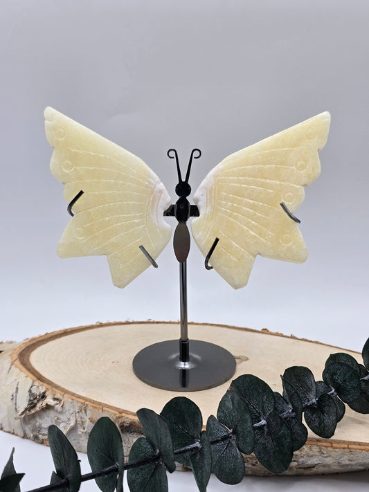 Orangencalcit Schmetterling 🦋 Nr. 29