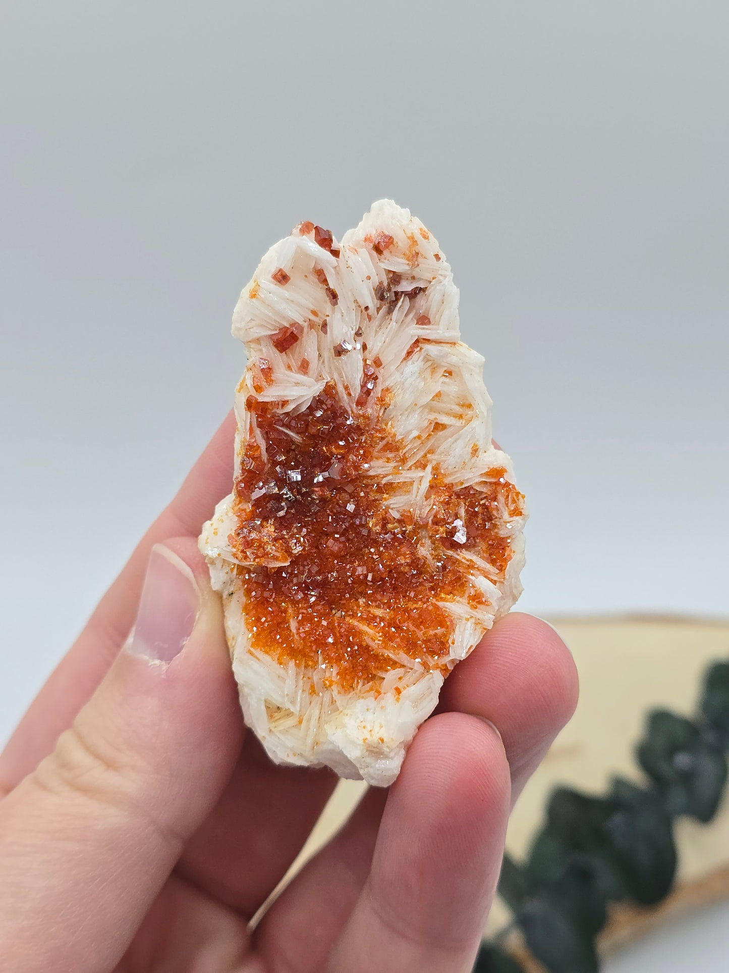 Vanadinit auf Baryt aus Marokko 🔥 21 – 68€