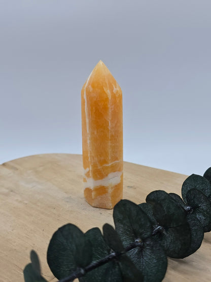 Orangencalcit Türme 🍊