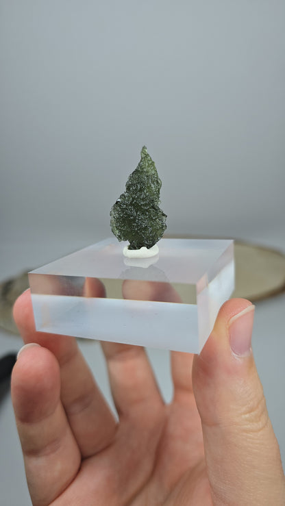 Moldavit Roh 💚 MV130 A-Qualität