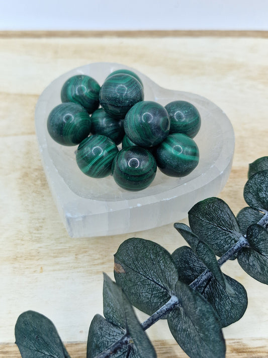 Mini Malachit Kugeln 💚