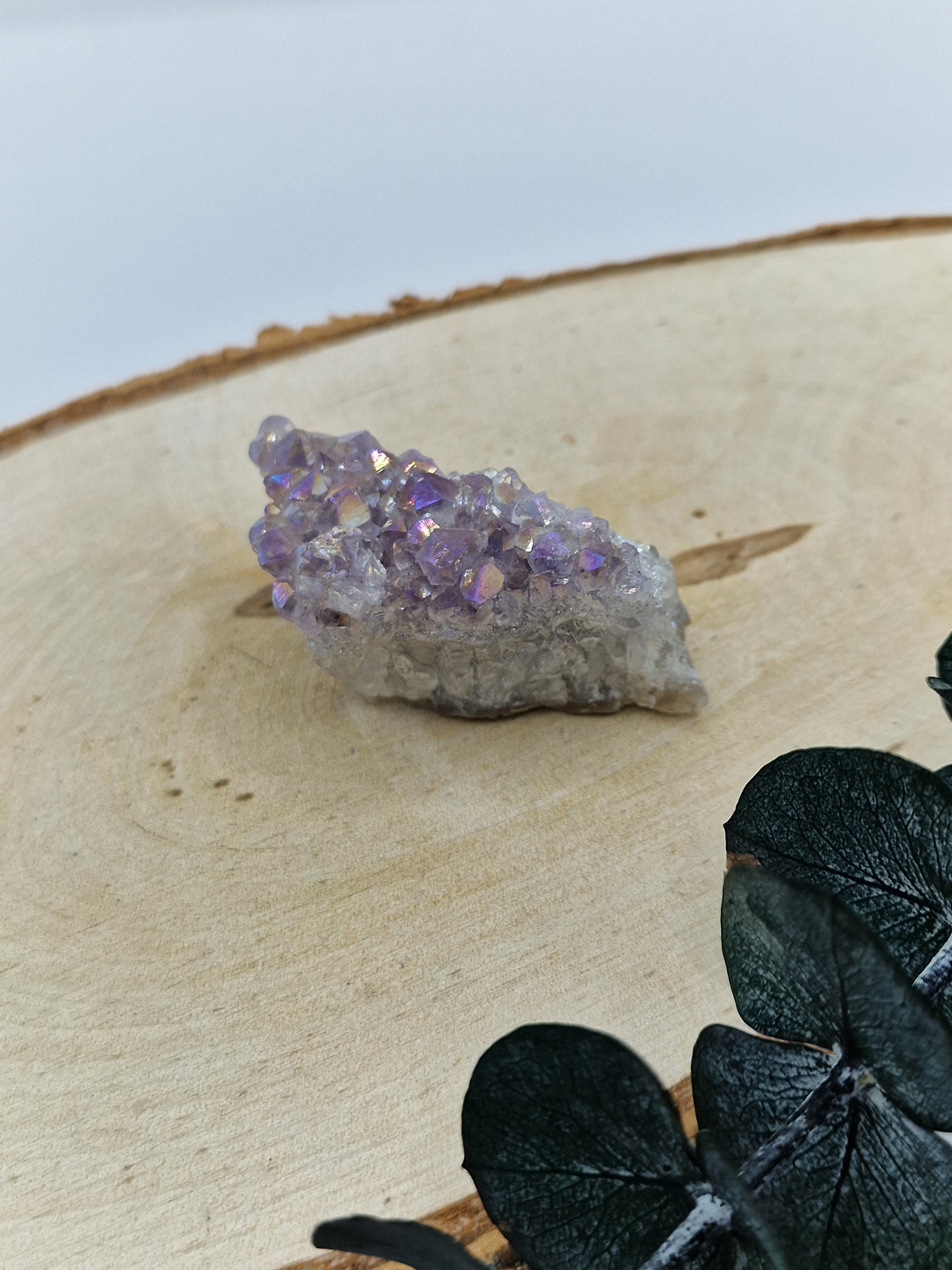 Amethyst Angle Aura Cluster 🧚‍♀️
