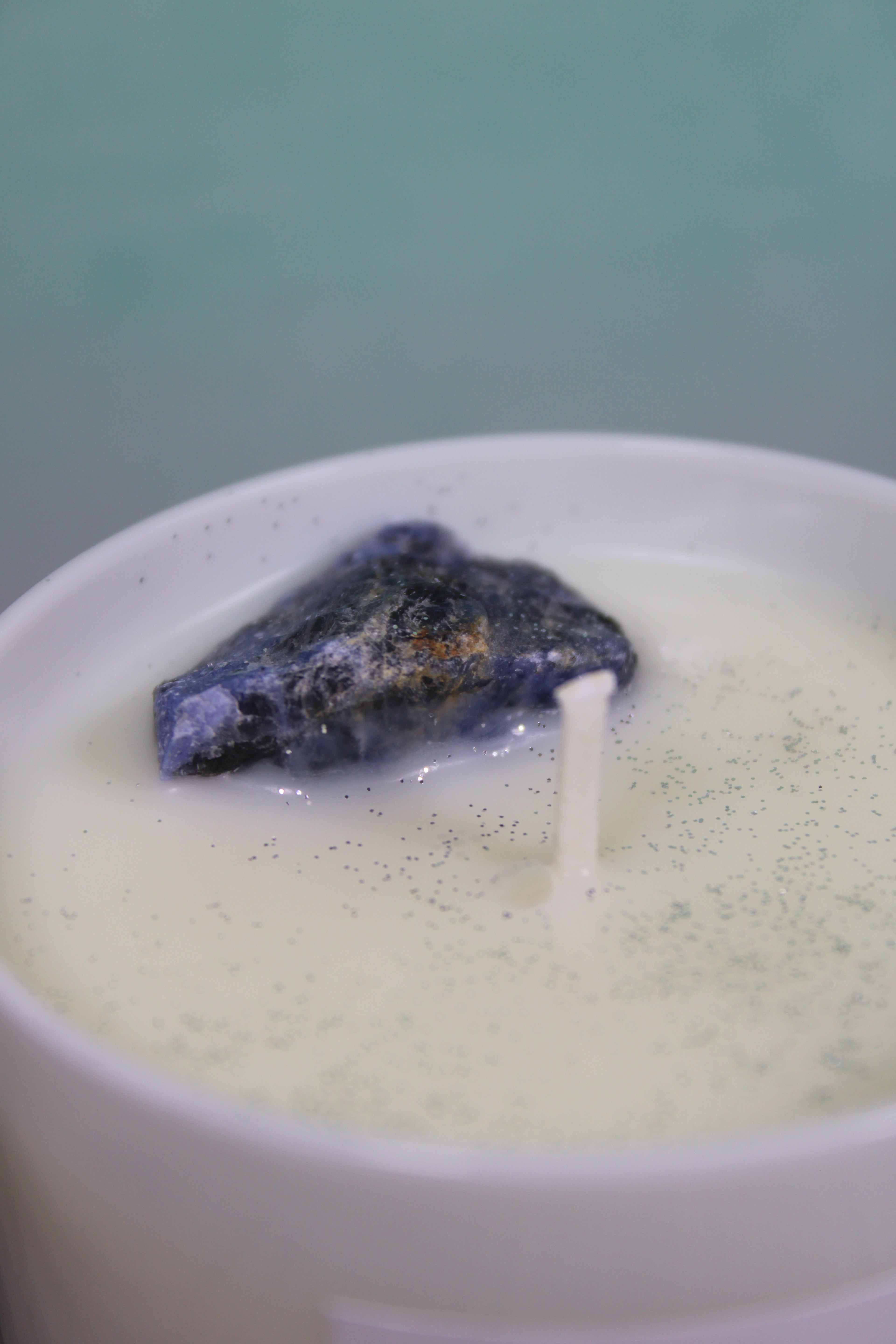Sodalite Candle 💙 Handmade by Astral Eclipse