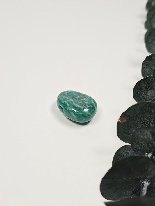 Amazonit Anhänger gebohrt 💙