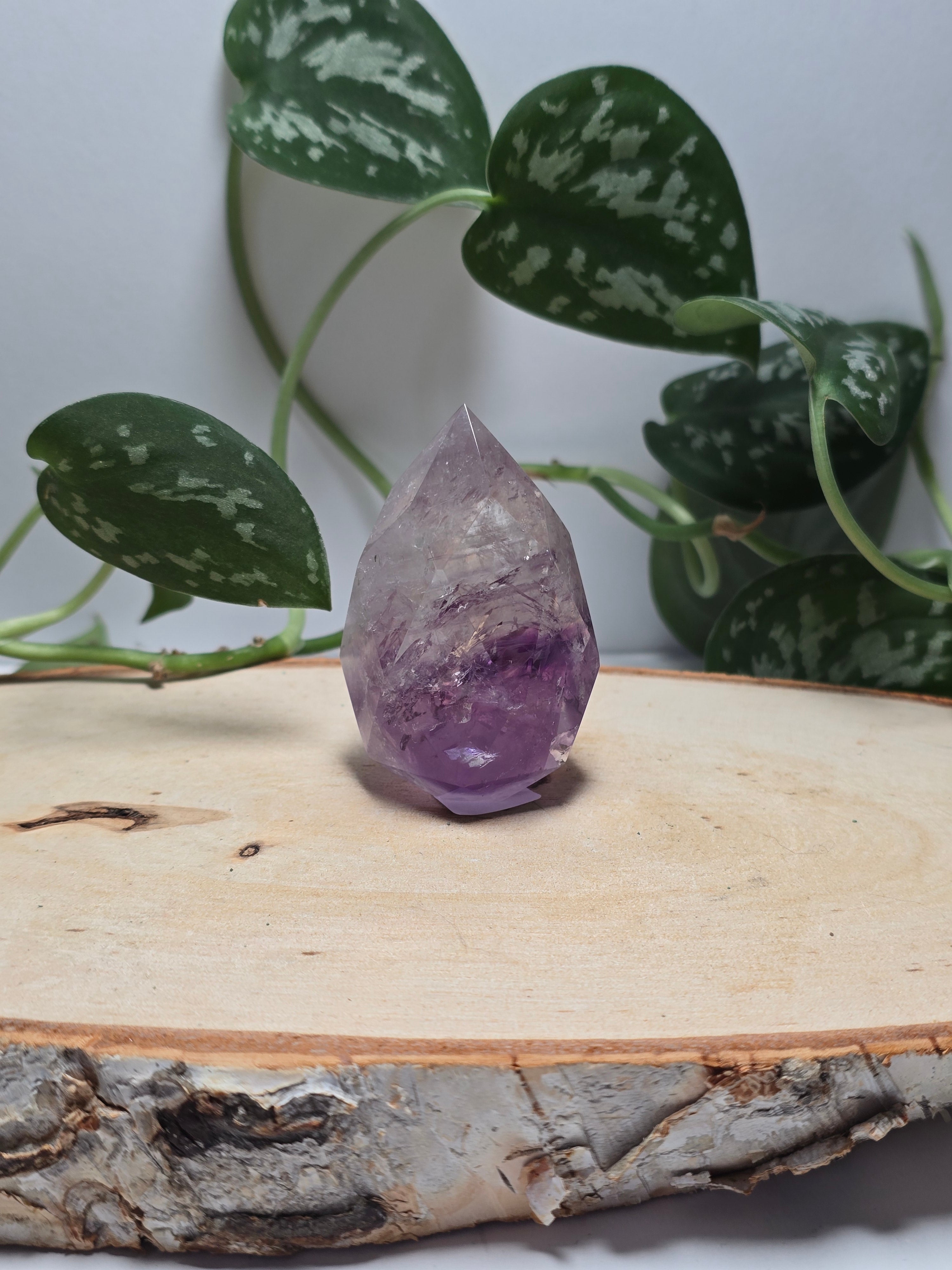Facettierte Amethyst Spitzen 💜