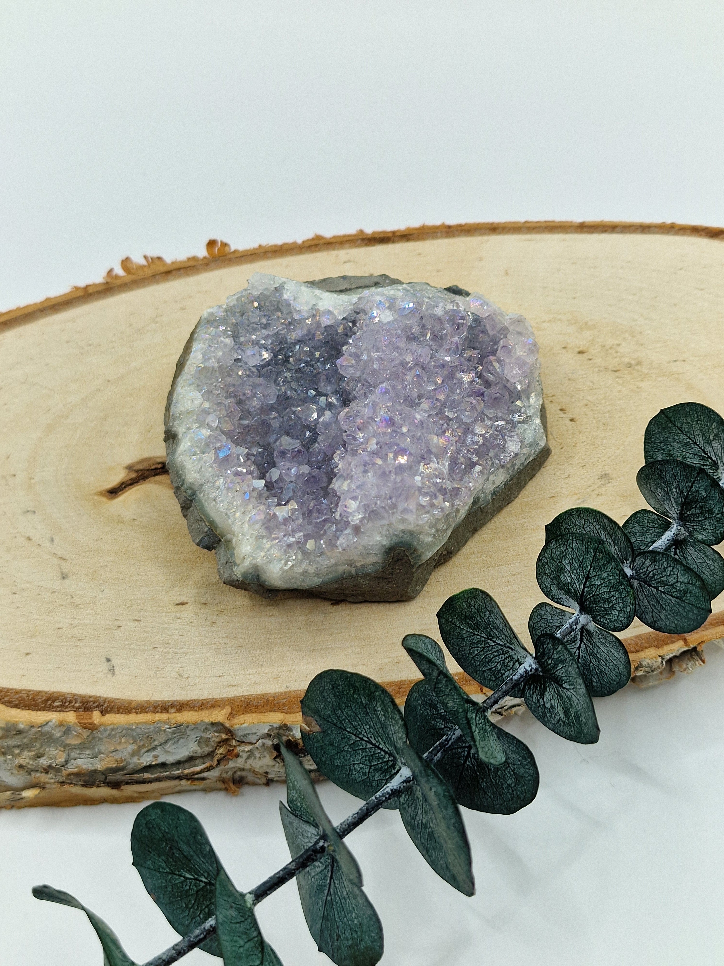 Amethyst Angle Aura Cluster 🧚‍♀️