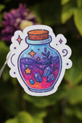 Magic Potion - Sticker/Magnetisches Lesezeichen 💜