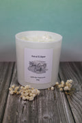 Clear Quartz Candle 🤍 Handmade by Astral Eclipse