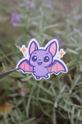 Quentin die Fledermaus - Sticker/Magnetisches Lesezeichen 🦇