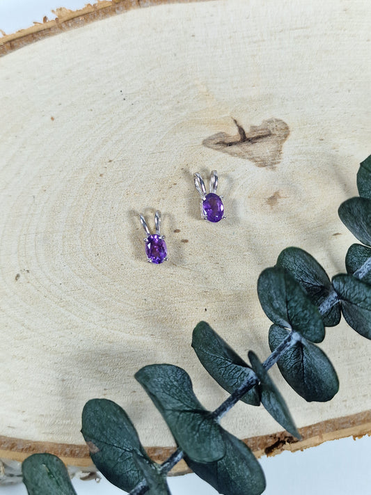 Amethyst Anhänger S925 💜