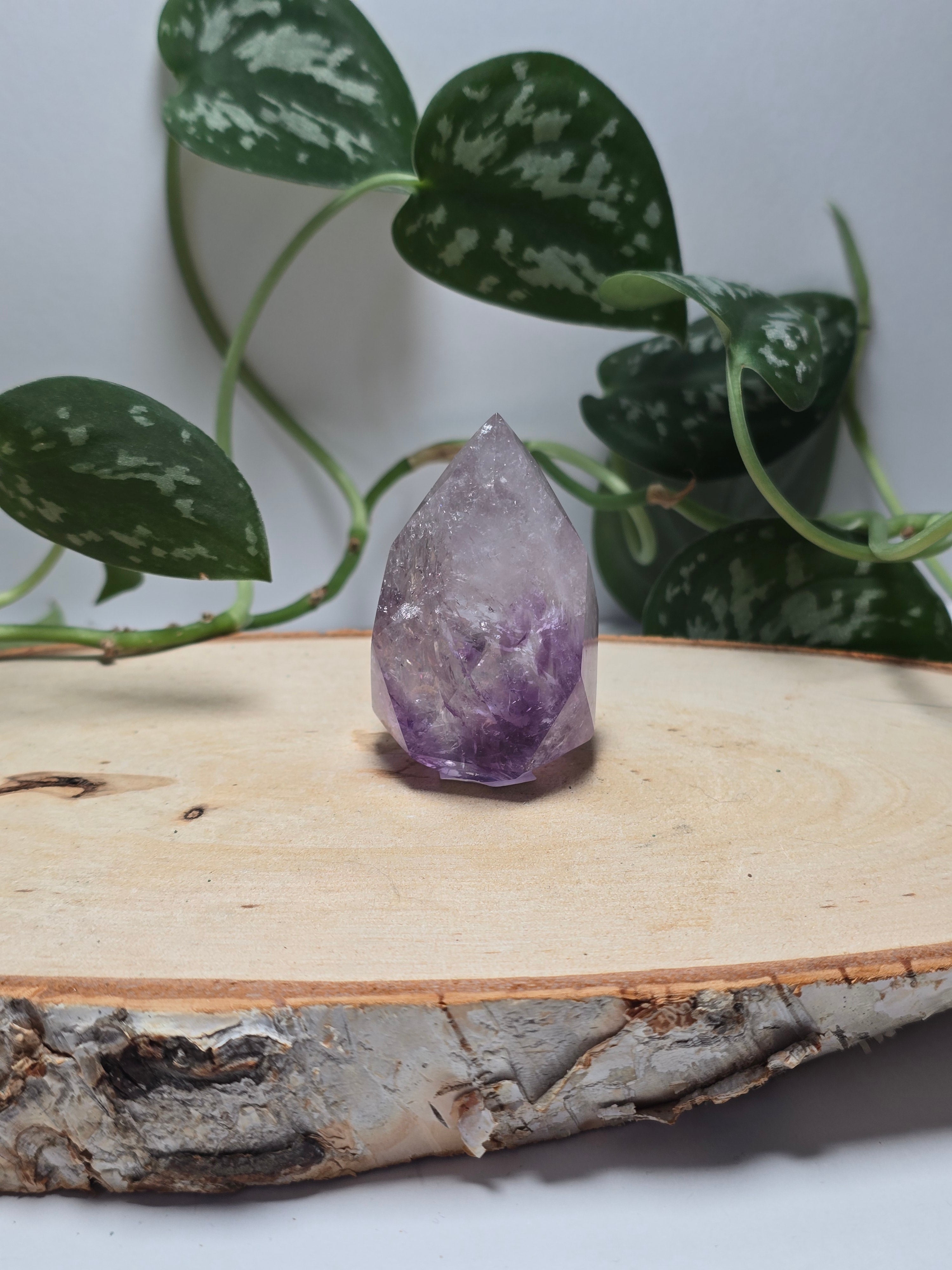 Facettierte Amethyst Spitzen 💜
