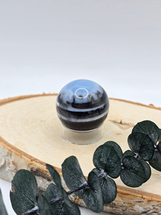 Blaue Opal Kugel 💙 TC31