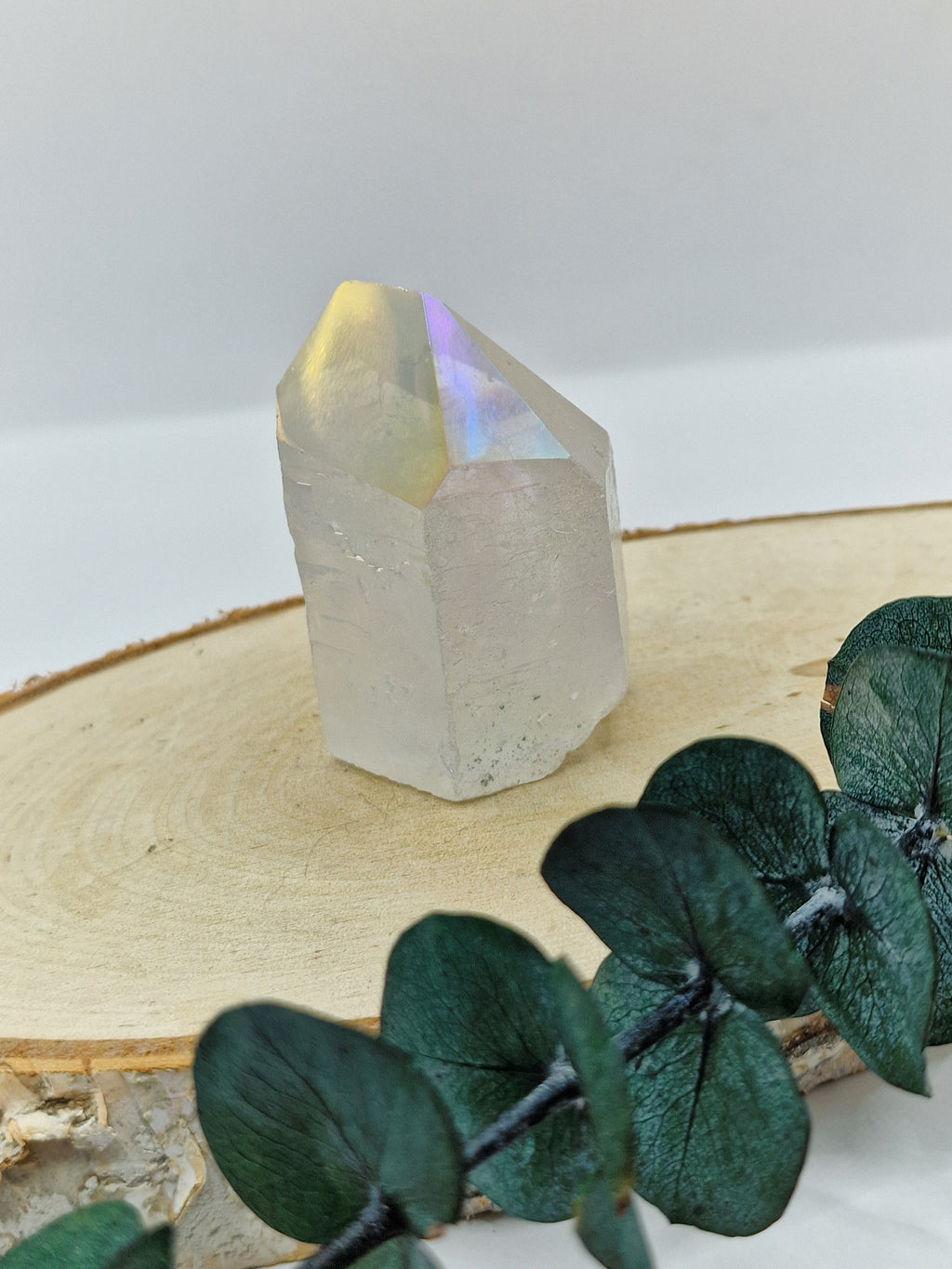 Angle Aura Bergkristall Spitzen
