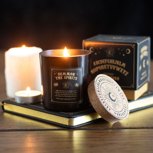 Summon the Spirits Talking Board White Sage - Duftkerze 🕯