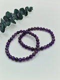 Amethyst Kugelarmband 💜 6mm