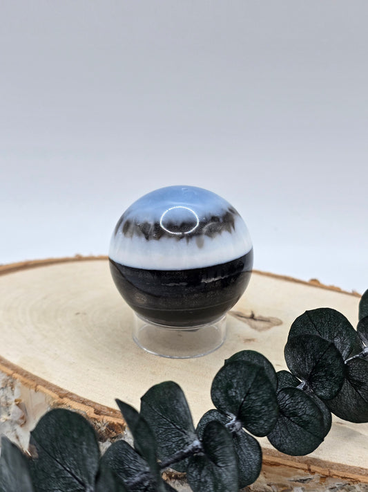 Blaue Opal Kugel 💙 TA43